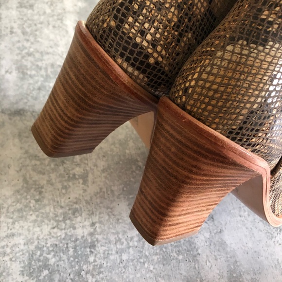 New Free People Barclay Snake Western Boots - Picture 7 of 8